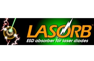 LASORB ESD absorber for laser diodes