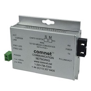 CNFE1003POESHO/M电到光转换器实物图（ComNet制造）