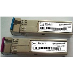 SPL-35-GB-BX-CDFM光纤收发器实物图（Source Photonics制造）
