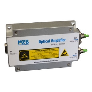 EOA-m Ruggedized Booster光放大器实物图（MPB Communications制造）