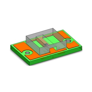 iC-SD85 oLGA SD2C3发光二极管（LED）实物图（iC-Haus制造）