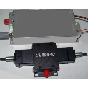 Fiber-Coupled 100MHz AOM声光调制器实物图（BeamQ Lasers制造）