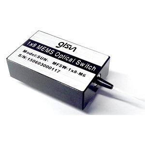 SUN-FSW-MEMS-1xN(≤24)光纤开关实物图（GLsun Science And Tech Co., Ltd制造）