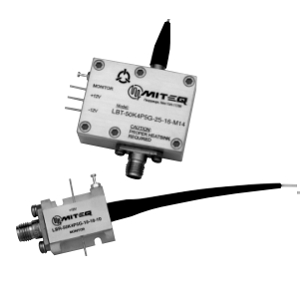 LBT-50K4P5G-25-15-M14光纤发射器实物图（L3 Narda-MITEQ制造）