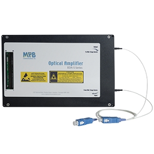 EOA-S Ultra-Low Noise Preamplifier光放大器实物图（MPB Communications制造）