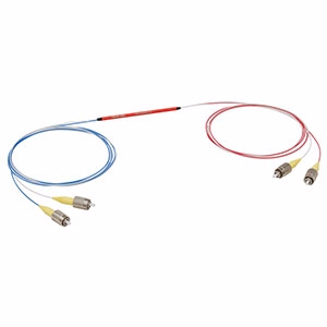 TW1064R2F2B光纤耦合器实物图（Thorlabs Inc制造）