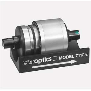 711C-2光纤隔离器实物图（Conoptics制造）