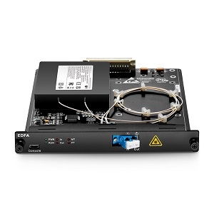 FMT17BA-EDFA光放大器实物图（FS.COM Inc制造）