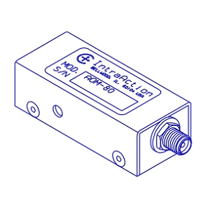 AOM-80声光调制器实物图（IntraAction Corp.制造）