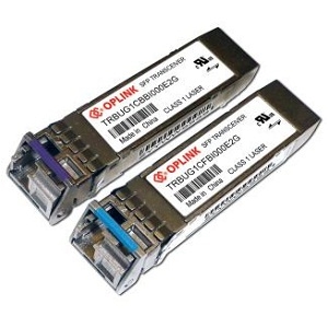 TRBUG1CxBx000E2G光纤收发器实物图（Oplink Communications制造）