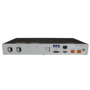 1RU-P19光放大器实物图（MPB Communications制造）