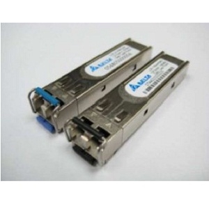 LCP-1250B4QSRx光纤收发器实物图（Delta Electronics, Inc.制造）