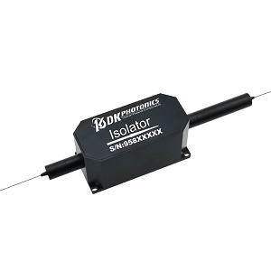 1064nm High Power In-line Optical Isolator-100W Series光纤隔离器实物图（DK Photonics Technology制造）