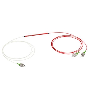 PN1064R2A1光纤耦合器实物图（Thorlabs Inc制造）