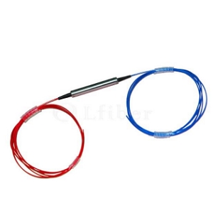 Polarization Maintaining Isolator (High Extinction Ratio)光纤隔离器实物图（Lfiber Optic制造）