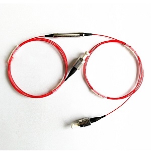 1064nm/1310nm/1480nm/1550nm Single-stage Polarization Maintaining Fiber Isolator FC/UPC光纤隔离器实物图（CivilLaser制造）