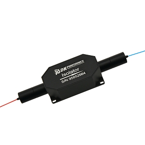 1030nm High Power In-line Optical Isolator光纤隔离器实物图（DK Photonics Technology制造）
