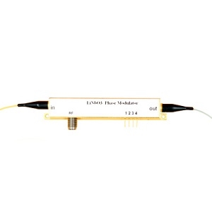 ROF-PM-15-40G电光相位调制器实物图（Beijing Rofea Optoelectronics制造）