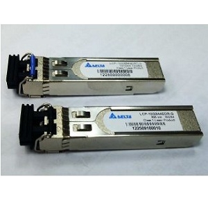 LCP-10G3A4EDR-G光纤收发器实物图（Delta Electronics, Inc.制造）