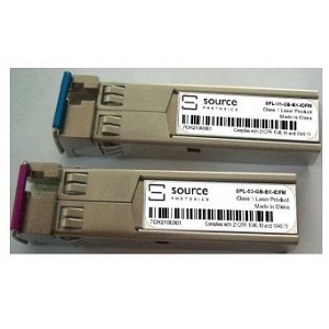 SPL-35-GB-BD-xDFM光纤收发器实物图（Source Photonics制造）