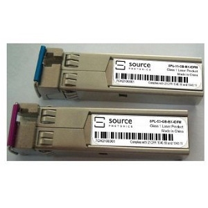 SPL-34-GB-BD-CDFM光纤收发器实物图（Source Photonics制造）