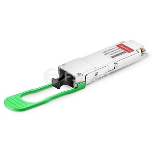 QSFP28-IR4-100G光纤收发器实物图（FS.COM Inc制造）