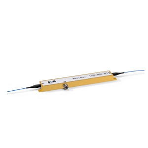MPZ-LN-20-00-P-P-FA-FA电光相位调制器实物图（iXblue Photonics制造）