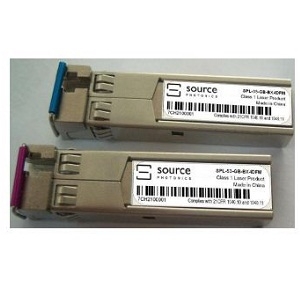 SPL-53-GB-BD-xDFM光纤收发器实物图（Source Photonics制造）